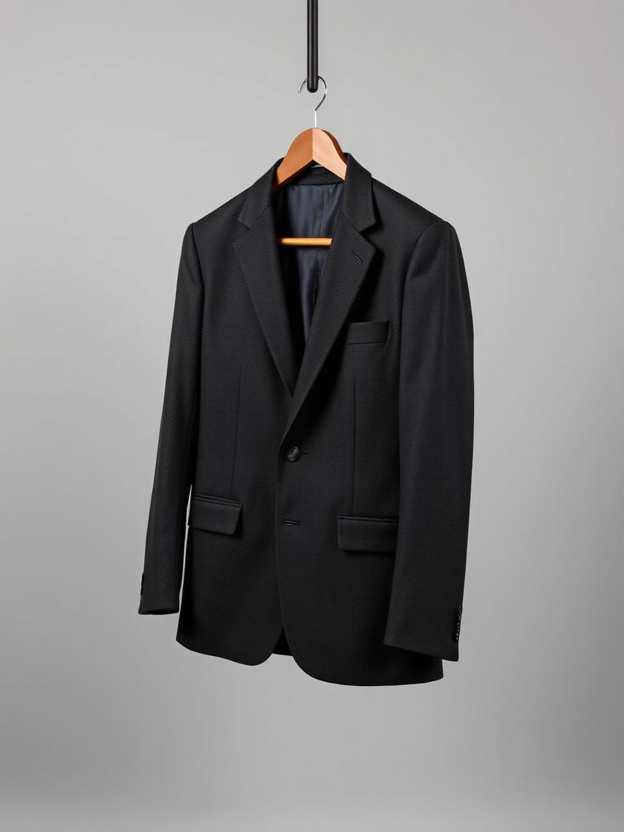 Blazer sartoriale in lana — 100% lana vergine Super 110's