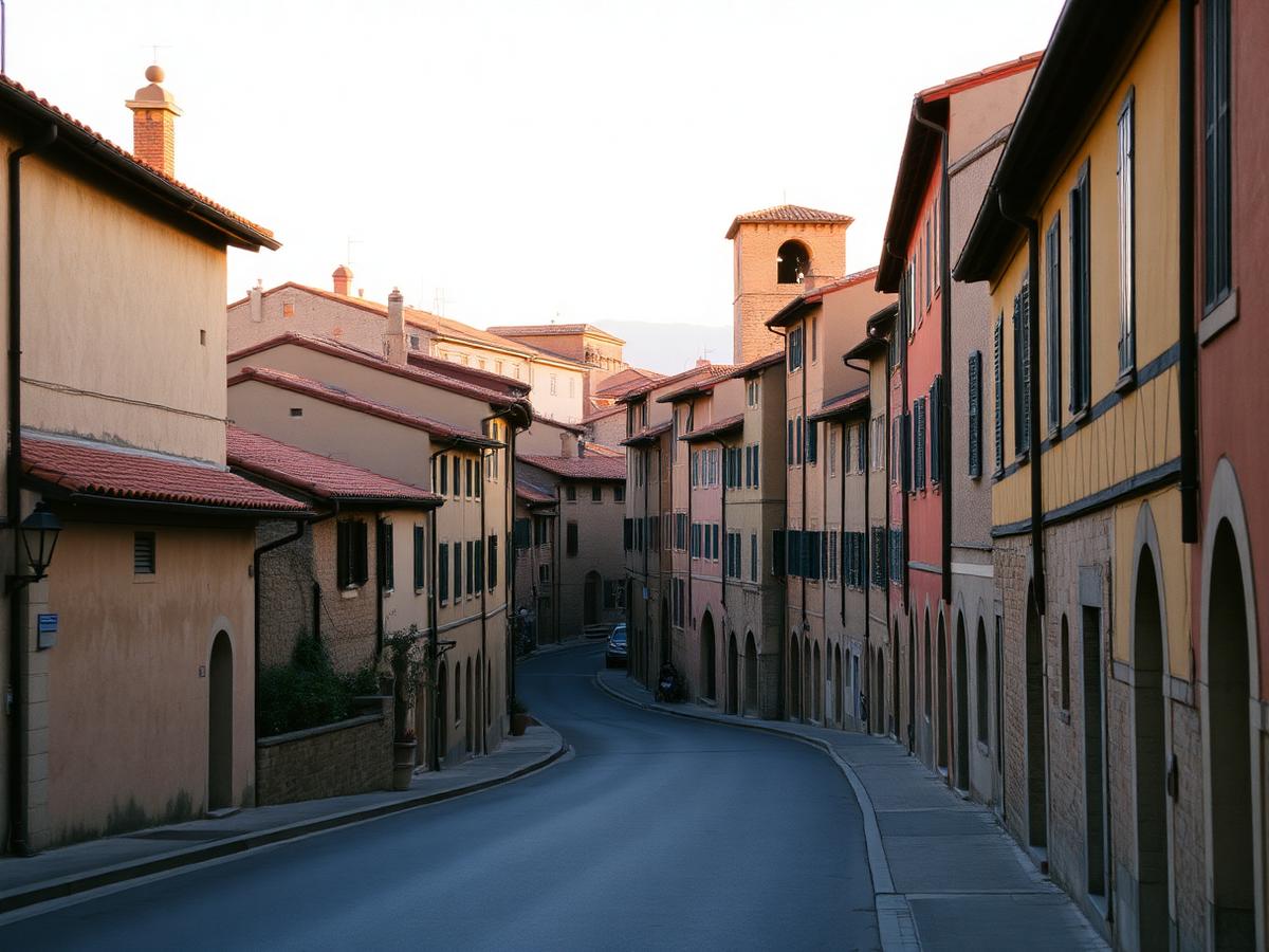 Veduta del centro storico di Prato
